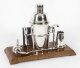 Antique Art Deco Silver Plated Cocktail Shaker Set Herbert Jenkins C1920 | Ref. no. A4243 | Regent Antiques