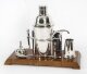 Antique Art Deco Silver Plated Cocktail Shaker Set Herbert Jenkins C1920 | Ref. no. A4243 | Regent Antiques