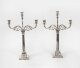 Antique Victorian Pair Three Light Candelabra by Elkington Dated 1886 19th C | Ref. no. A4244 | Regent Antiques