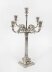 Antique Victorian Pair Three Light Candelabra by Elkington Dated 1886 19th C | Ref. no. A4244 | Regent Antiques