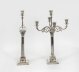 Antique Victorian Pair Three Light Candelabra by Elkington Dated 1886 19th C | Ref. no. A4244 | Regent Antiques