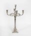 Antique Victorian Pair Three Light Candelabra by Elkington Dated 1886 19th C | Ref. no. A4244 | Regent Antiques