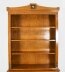 Vintage English Sheraton Revival Satin Wood Open Bookcase 20th C | Ref. no. A4252 | Regent Antiques