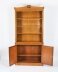 Vintage English Sheraton Revival Satin Wood Open Bookcase 20th C | Ref. no. A4252 | Regent Antiques