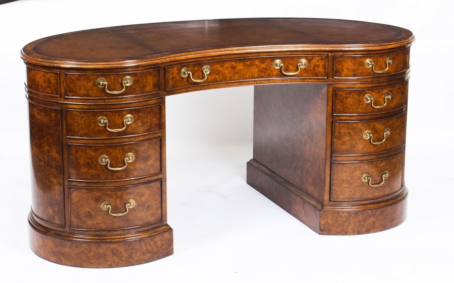 kidney desk antique