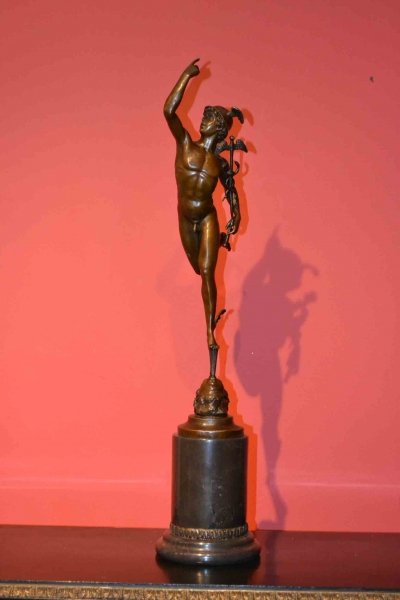 Striking Bronze of Mercury / Hermes | Ref. no. 01163 | Regent Antiques