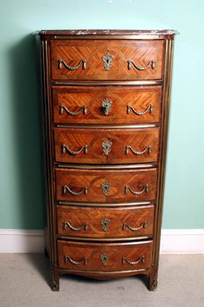 Antique French Marble Top Secretaire Chest Circa 1870 | Ref. no. 01973 | Regent Antiques