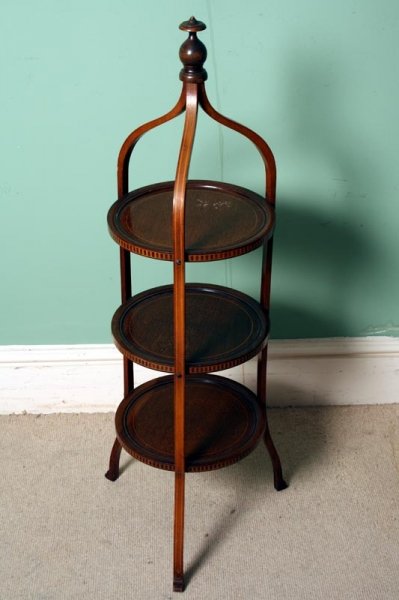 Antique Edwardian Mahogany Cake Stand c.1900 | Ref. no. 02590 | Regent Antiques