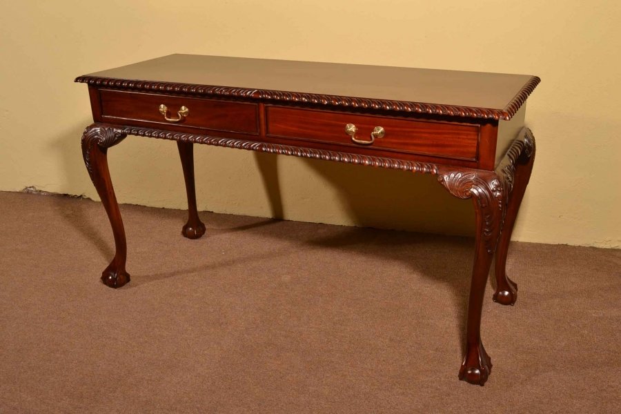 Stunning Chippendale Mahogany Side Console Table | Ref. no. 03682 | Regent Antiques