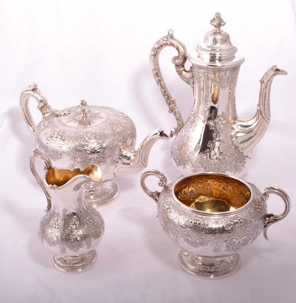 Antique Scottish  Silver Tea & Coffee Set 1839 | Ref. no. 03816 | Regent Antiques