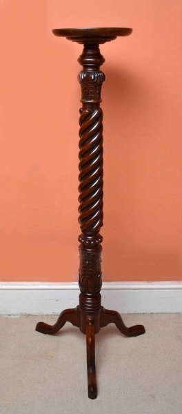 Antique  Mahogany Torchere Plant Stand c1880 | Ref. no. 03972 | Regent Antiques