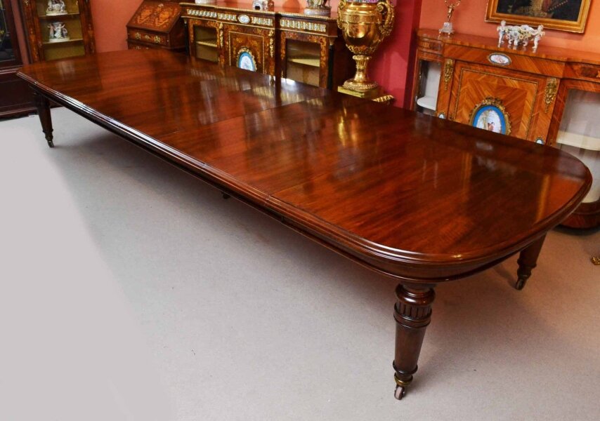 Antique 15 ft  Victorian Dining Conference Table C1850 | Ref. no. 04094 | Regent Antiques