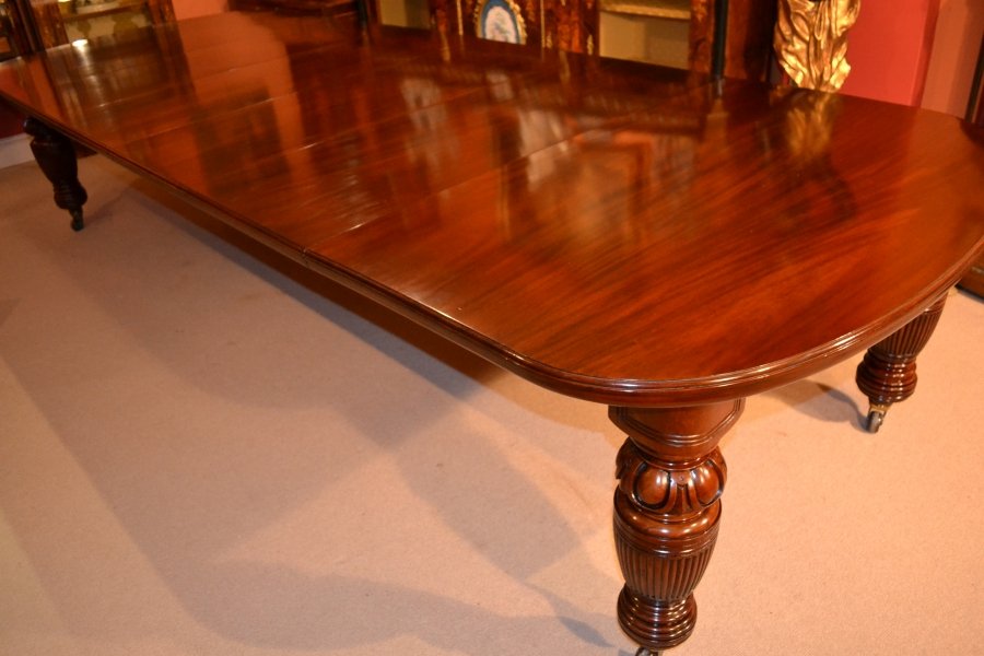 Antique Victorian Mahogany Extending Dining Table c1880 | Ref. no. 04259 | Regent Antiques