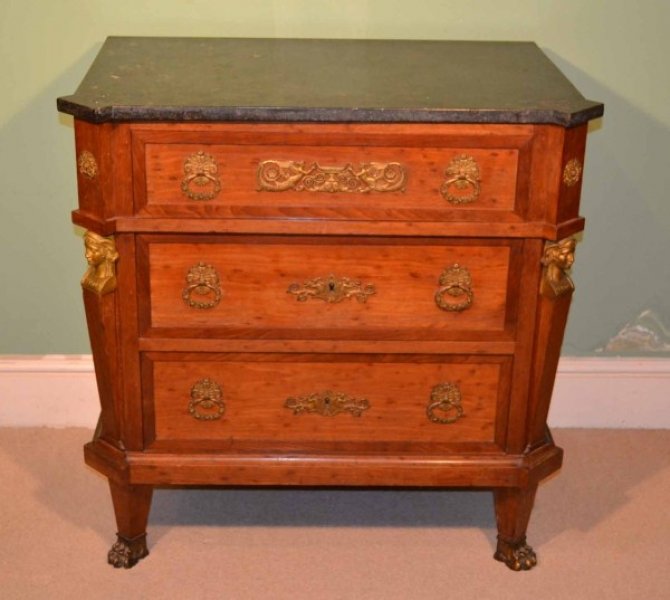 Antique French Commode Chest Marble Top Ormolu Mounts | Ref. no. 04285 | Regent Antiques