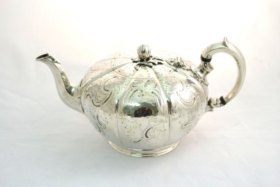 Antique English Sterling Silver Tea Pot London 1831 | Ref. no. 05064 | Regent Antiques