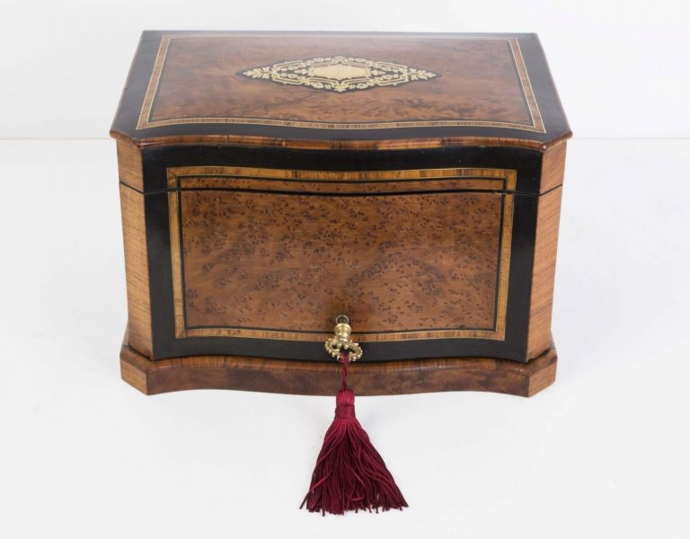 Antique French Humidor with 2 Air Music Box c.1860 | Ref. no. 06180 | Regent Antiques