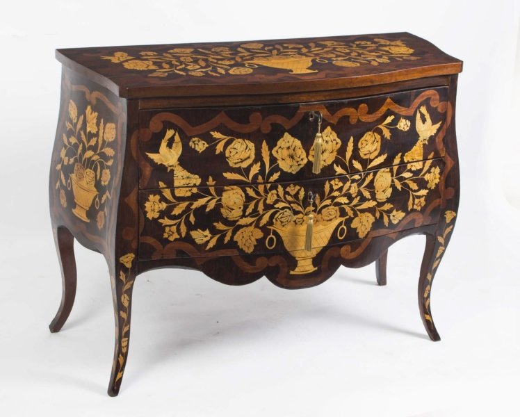 Antique Marquetry Rosewood Chest of Drawers c.1835 | Ref. no. 06426 | Regent Antiques