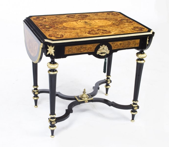 Antique French Marquetry Occasional / Writing table  C 1870 | Ref. no. 06835 | Regent Antiques