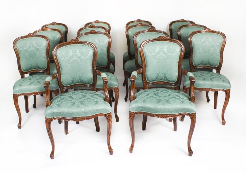 Bespoke Set of 14  Louis XVI Revival Dining Chairs | Ref. no. A2361c | Regent Antiques