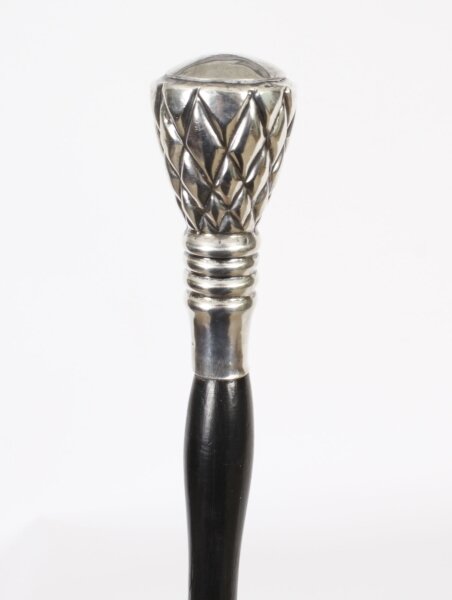 Antique French Silver Walking Cane Stick 19th Century 90cmx35.5inches | Ref. no. A3884c | Regent Antiques