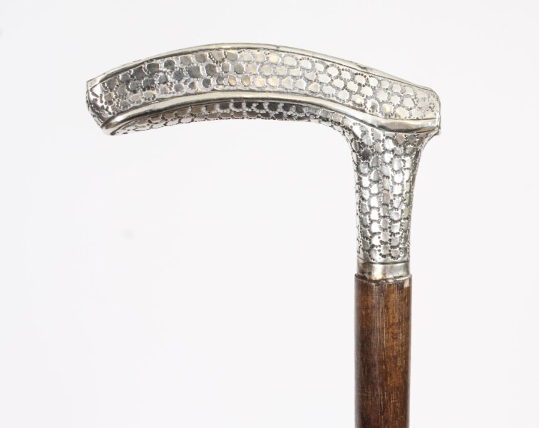 Antique Continental Silver Walking Stick 19th Century Circa 1880 | Ref. no. A3890b | Regent Antiques