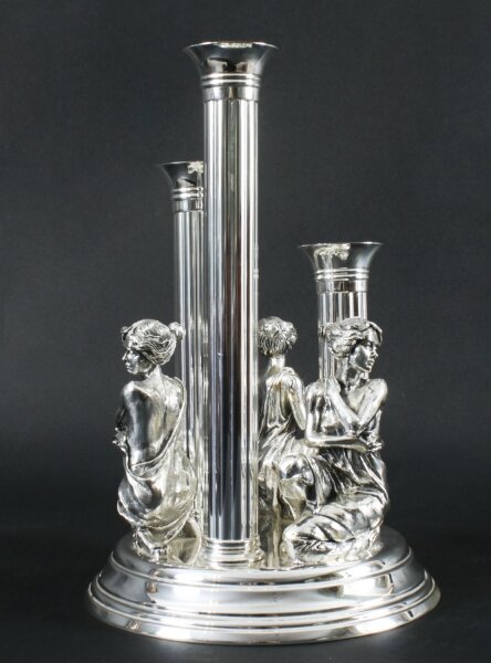 Vintage  Spanish Sterling Silver Centrepiece Candelabra 20th C | Ref. no. A4239b | Regent Antiques