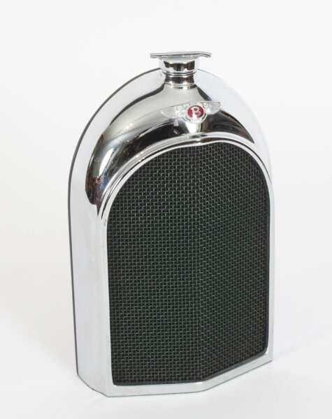 Vintage Chromium Bentley Radiator Decanter Late 20th Century | Ref. no. A4241a | Regent Antiques