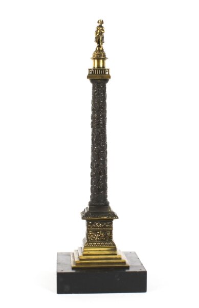 Antique French Grand Tour Gilt Bronze Model of Vendôme Column 19thC | Ref. no. A4248 | Regent Antiques