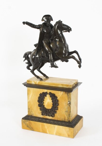 Antique Patinated Bronze Equestrian Statue of Napoleon Bonaparte C1870 19th C | Ref. no. A4255 | Regent Antiques