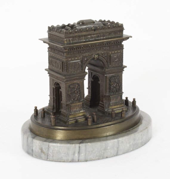 Antique French Grand Tour Bronze Model of The Arc de Triomphe, 19th Century | Ref. no. A4256 | Regent Antiques