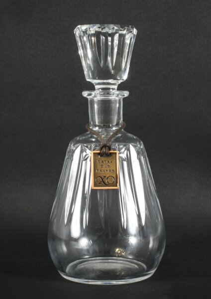 Vintage Thomas Hine Cognac Crystal Decanters by Baccarat Mid 20th C | Ref. no. A4270 | Regent Antiques