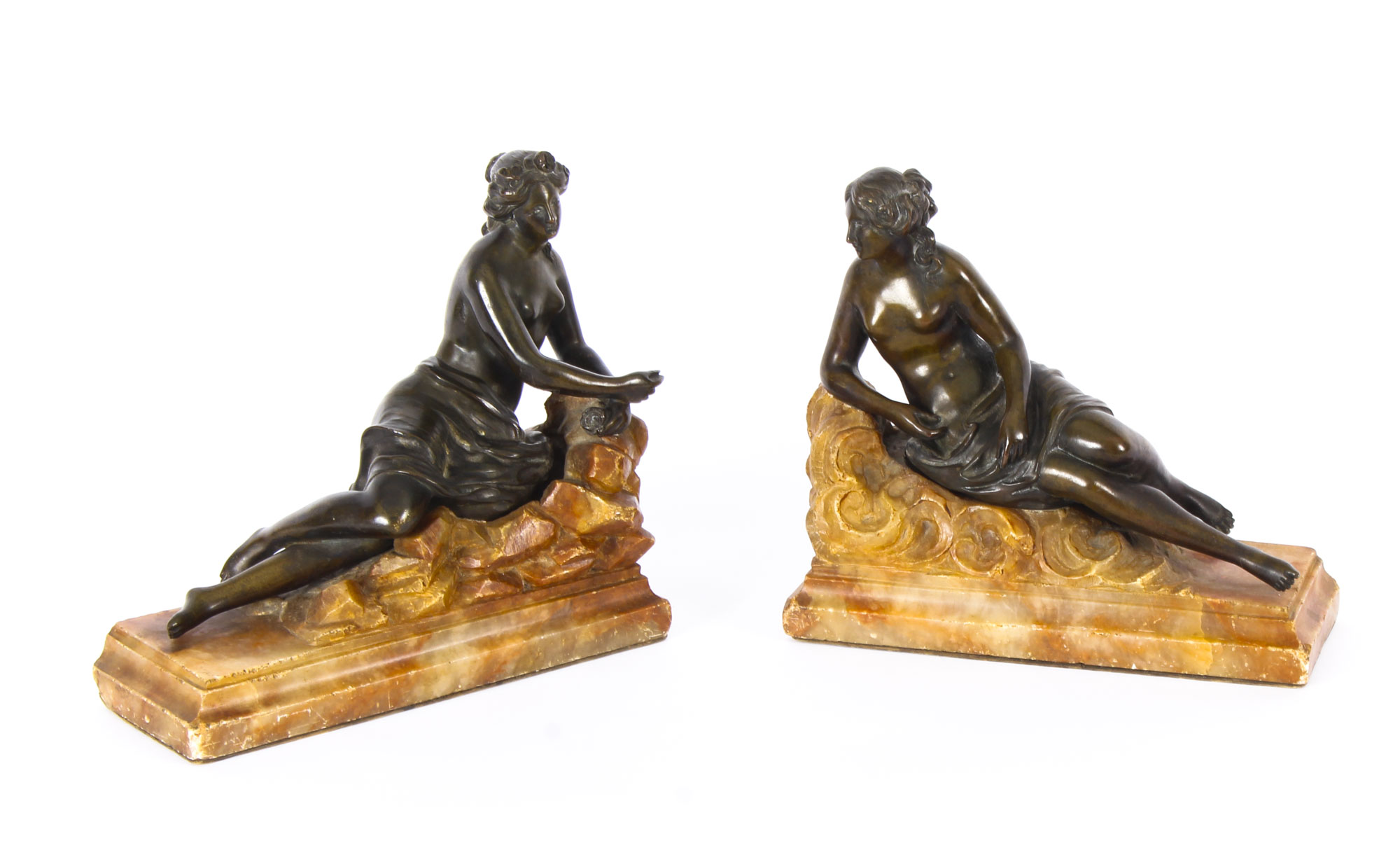 Antique Pair Bronze Ref No A1033 Regent Antiques