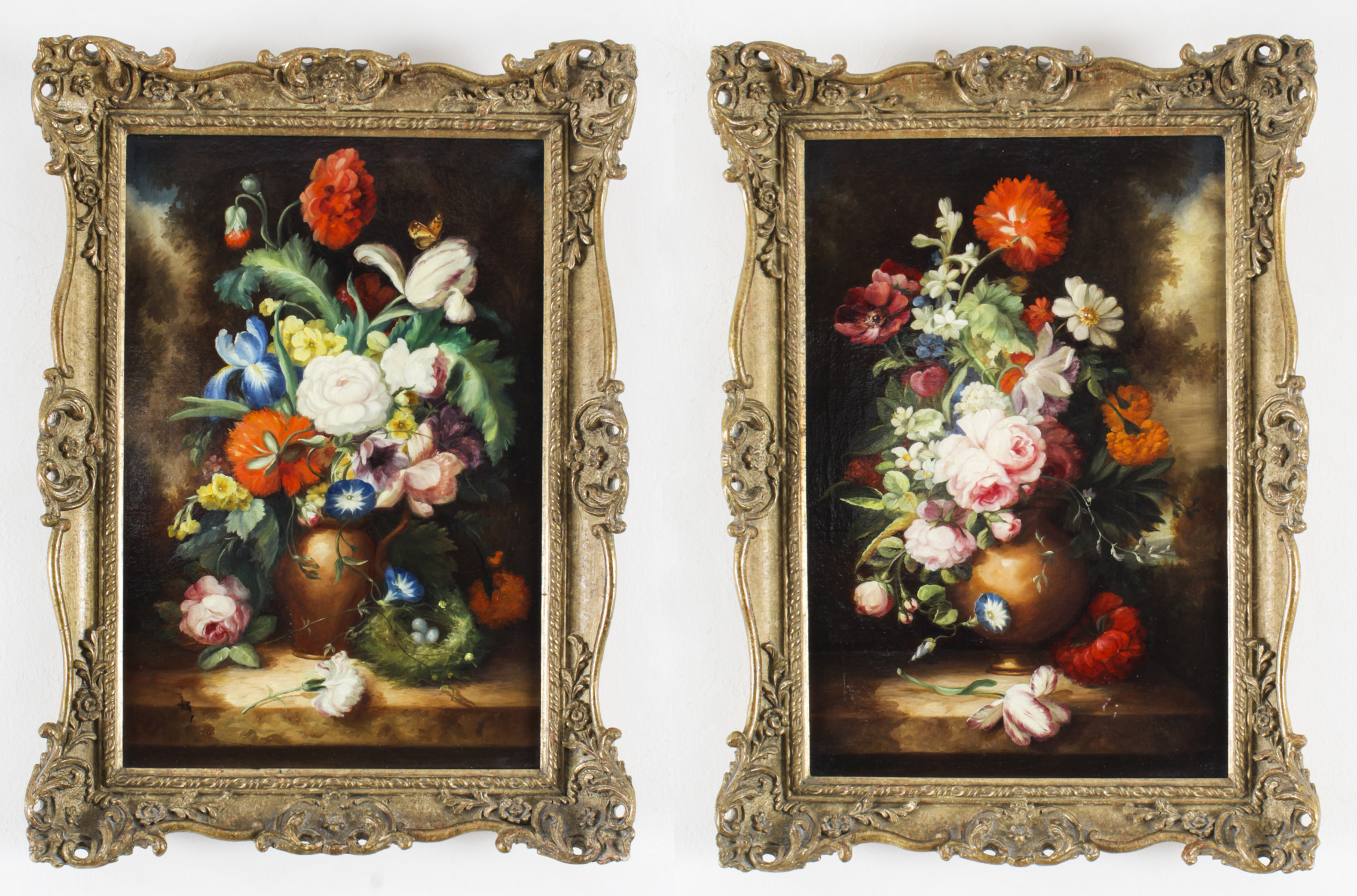 Antique Pair Still Life Ref No A Regent Antiques