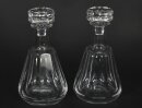 Vintage Pair of Harcourt Talleyrand Crystal Decanters by Baccarat Mid 20th C