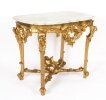 Antique French Rococo Carved Giltwood Console Pier Table C1770 18th C