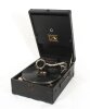 Antique Portable HMV Gramophone Mod 101 Black Circa 1929 Antique Portable HMV Gramophone Mod 101 Black Circa 1929
