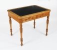 Antique Gillows Style Birdseye Maple Writing Table Desk Antique Gillows Style Birdseye Maple Writing Table Desk