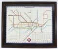 Vintage London Transport Tube Map By Paul Garbutt Circa 1963 Vintage London Transport Tube Map By Paul Garbutt Circa 1963